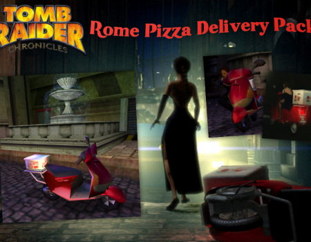 Rome Pizza Delivery Bike Pack & TRC Rome Dress