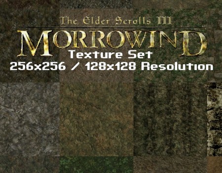 Morrowind - Texture Set [ Landscape ]