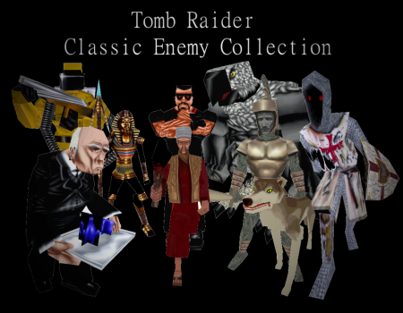 Classic Tomb Raider Enemy Collection