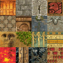 Tomb Raider 1 Textures