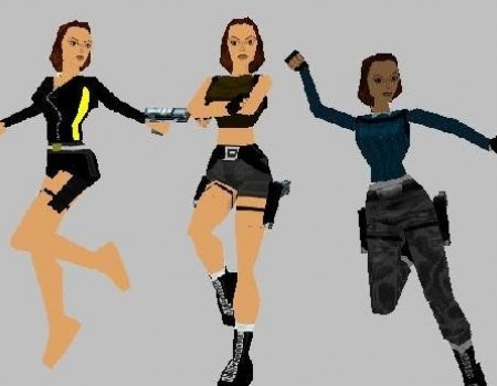 TR1 style outfits pack 1