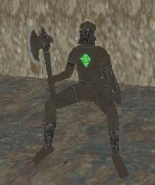Horseman from Tomb Raider IV in Silver