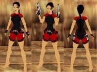 Red and Black Wetsuit
