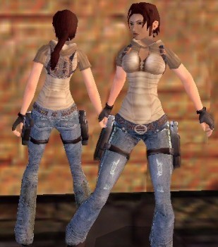 Cool Jeans - Warm Colors