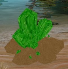 Crystals in Sand