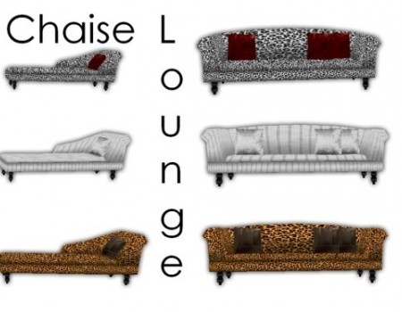 Chaise Lounge Set