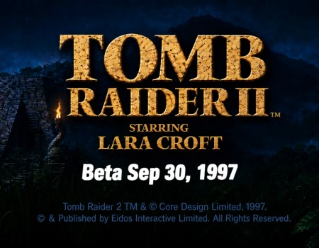 Tomb Raider II – Beta (30 Sep 1997) PC Port for TRX