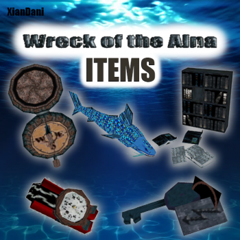 custom items from Wreck of the Alna