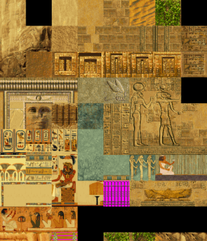 Reorganized Textures II - TR1 Egypt, Atlantis