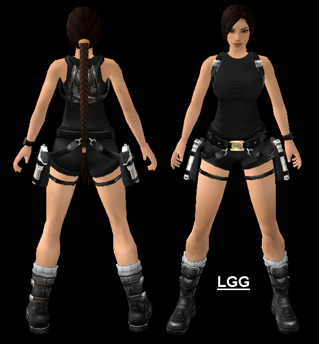 Tomb Raider Movie Black2 Outfit. 