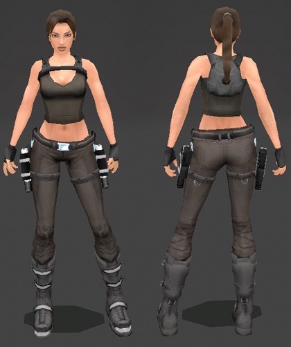 Tomb Raider Underworld Outfit: Jungle Pants. 